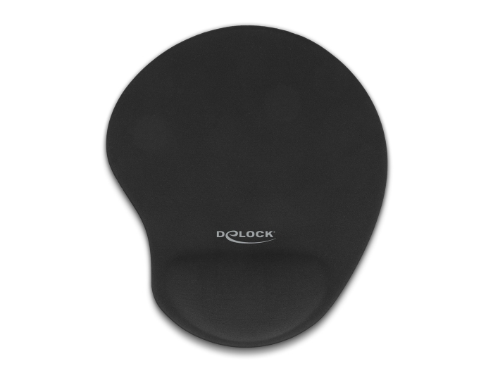 Delock Ergonomisches Mauspad mit Gel Handballenauflage schwarz 230 x 202 x 24 mm #2 