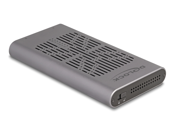Delock Externes USB 20 Gbps Gehäuse für 2 x M.2 NVMe PCIe SSD mit USB Type-C™ Buchse und Klon Funktion #4 