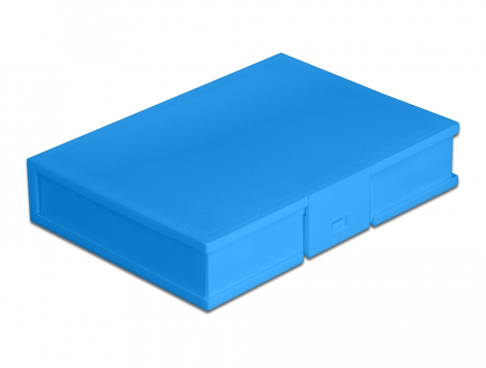 Delock Schutzbox für 3.5″ HDD blau #1 