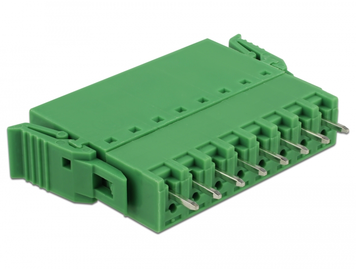 Delock Terminalblock Set für Platine 8 Pin 3,81 mm Rastermaß vertikal #3 
