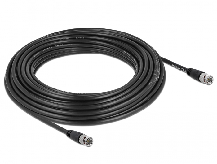Delock Kabel BNC Stecker zu BNC Stecker 15 m #2 