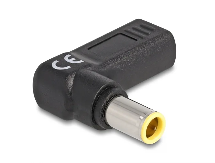 Delock Adapter für Notebook Ladekabel USB Type-C™ Buchse zu IBM 7,9 x 5,5 mm Stecker 90° gewinkelt #2 