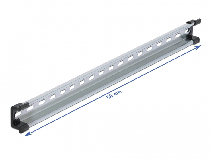 Delock Hutschiene 35 x 15 mm (50 cm) Stahl #2 