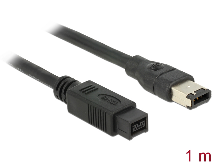 Delock Kabel FireWire 9 Pin Stecker > 6 Pin Stecker 1 m #1 