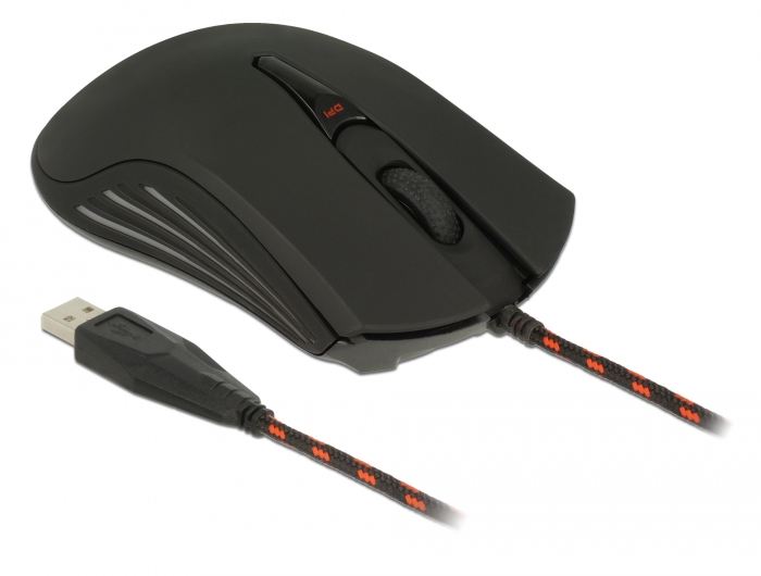 Delock Optische 4-Tasten USB Gaming Maus #2 
