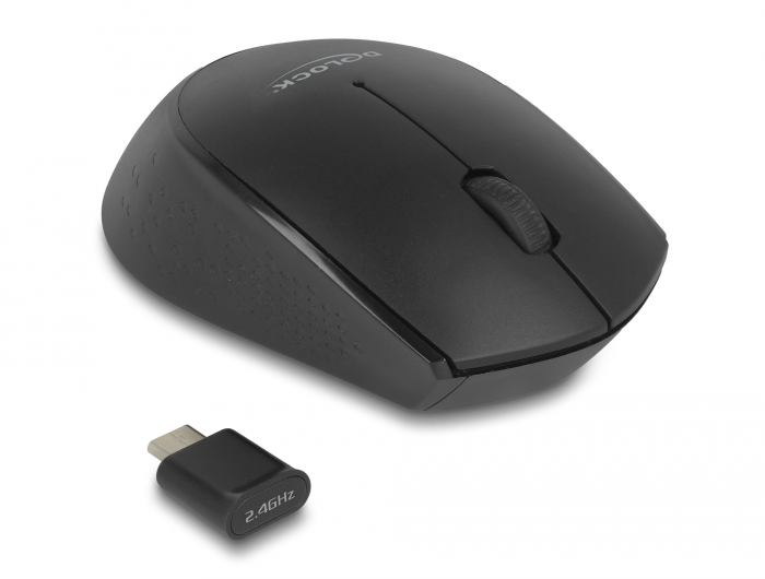 Delock Optische 3-Tasten Mini Maus USB Type-C™ 2,4 GHz kabellos #1 