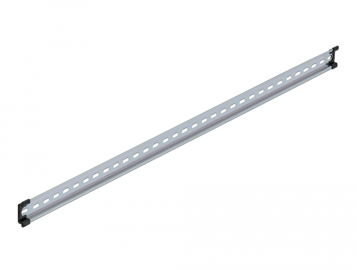 Delock Hutschiene 35 x 7,5 mm (100 cm) Stahl #1 
