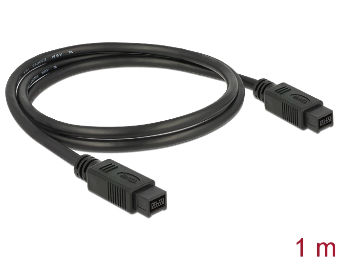 Delock Kabel FireWire 9 Pin Stecker > 9 Pin Stecker 1 m #2 