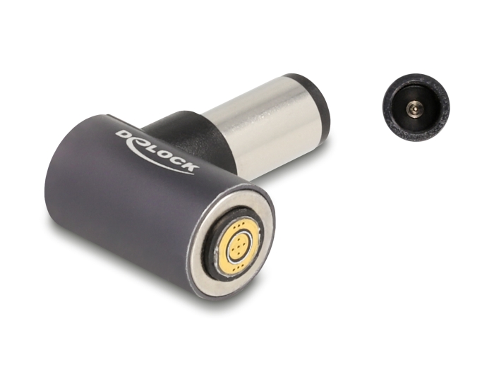 Delock Adapter für Notebook Ladekabel HP 7,4 x 5,0 mm Stecker zu magnetischem 8 Pin Konnektor #1 