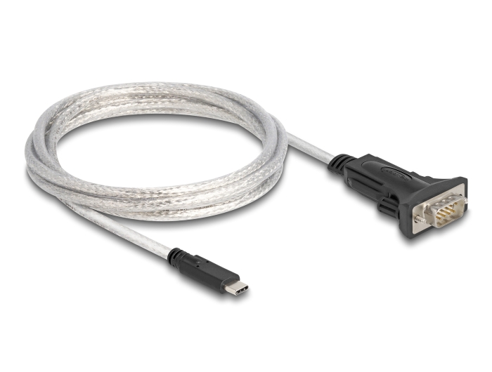Delock Adapter USB 2.0 Type-C™ zu 1 x Seriell RS-422/485 Stecker mit 6 Pin Terminalblock 5 V 2 m #3 