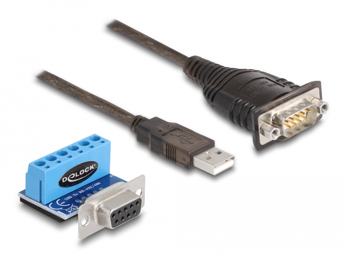 Delock Adapter USB 2.0 > 1 x Seriell RS-422/485 #1 