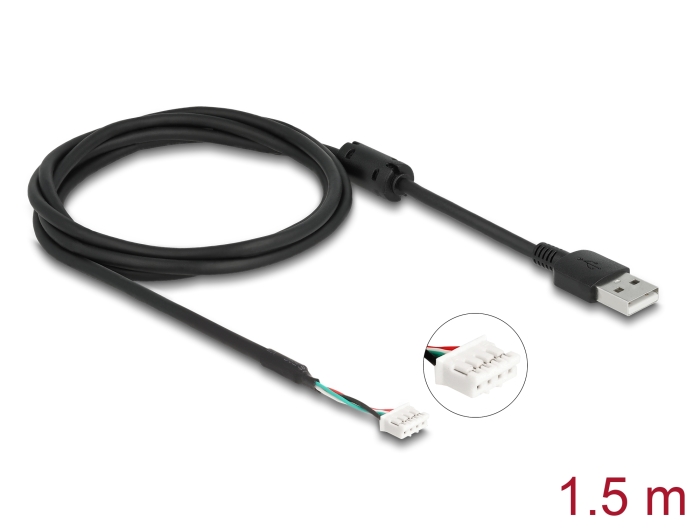 Delock USB 2.0 Anschlusskabel für 4 Pin Kameramodule V7 1,5 m #1 