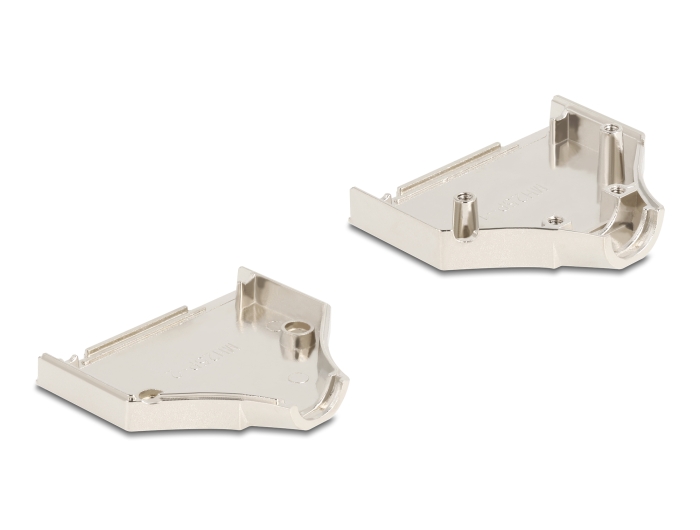 Delock Sub-D Steckergehäuse 25 Pin aus Metall inklusive Steckerverbinder Stecker und Montagematerial #2 