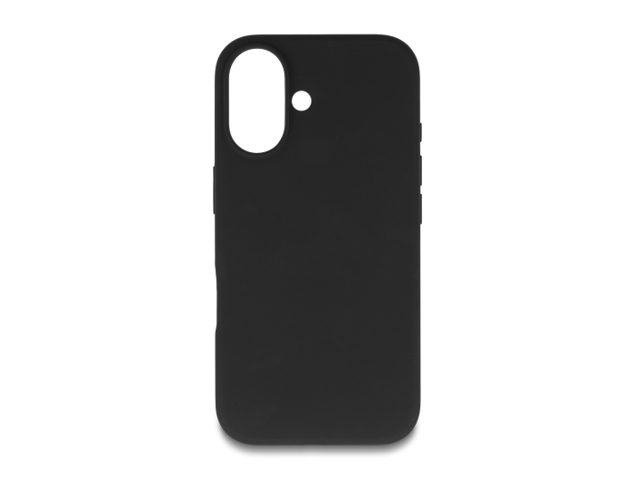 Delock Schutzhülle für iPhone 16 kompatibel mit MagSafe aus Soft-Touch Silikon schwarz #2 