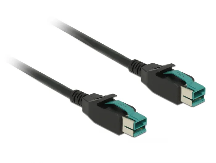 Delock PoweredUSB Kabel Stecker 12 V > PoweredUSB Stecker 12 V 4 m für POS Drucker und Terminals #3 