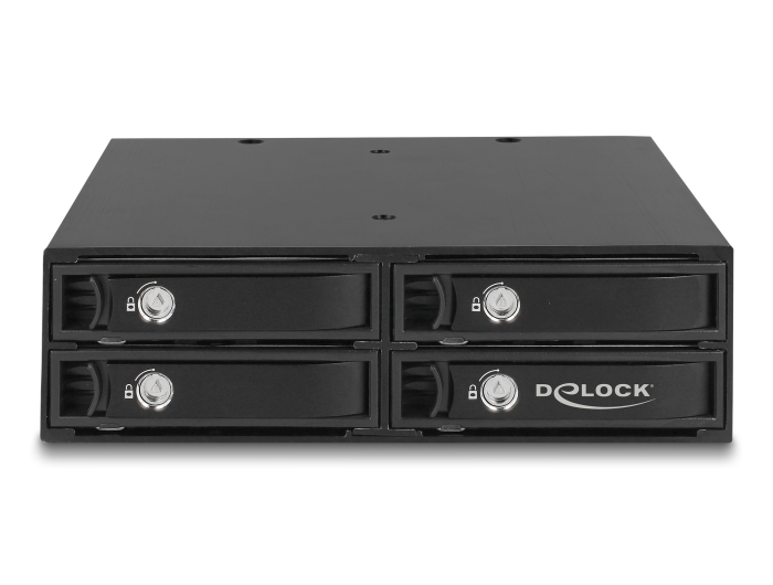 Delock 5.25″ Wechselrahmen für 4 x 2.5″ SATA / SAS HDD / SSD 12 Gb/s #5 