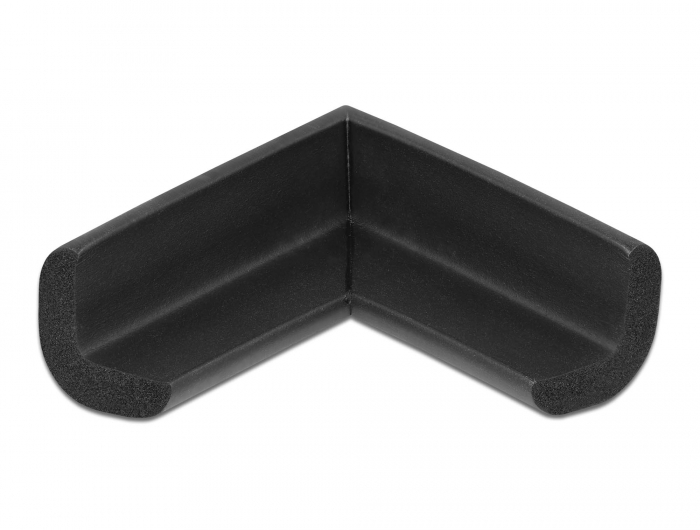 Delock Schaumstoff Kantenschutz selbstklebend 56 x 56 x 22 mm schwarz #5 