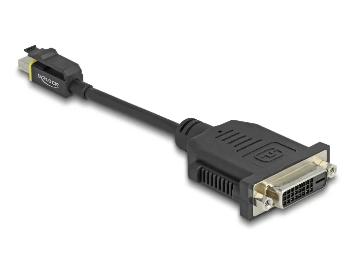 Delock Mini DisplayPort 1.1 zu DVI Adapter mit Einrastfunktion Passiv #3 