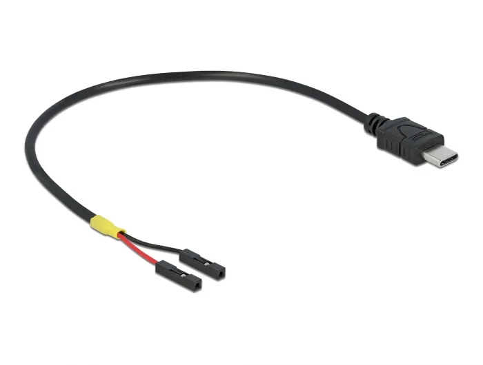 Delock Kabel USB Type-C™ Stecker > 2 x Pfostenbuchse einzeln Strom 20 cm #2 