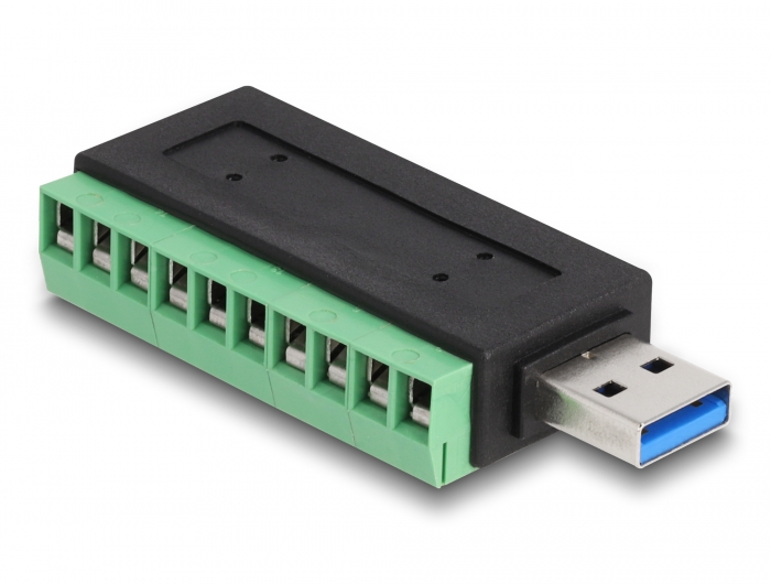 Delock USB 3.2 Gen 1 Typ-A Stecker zu Terminalblock Adapter #1 