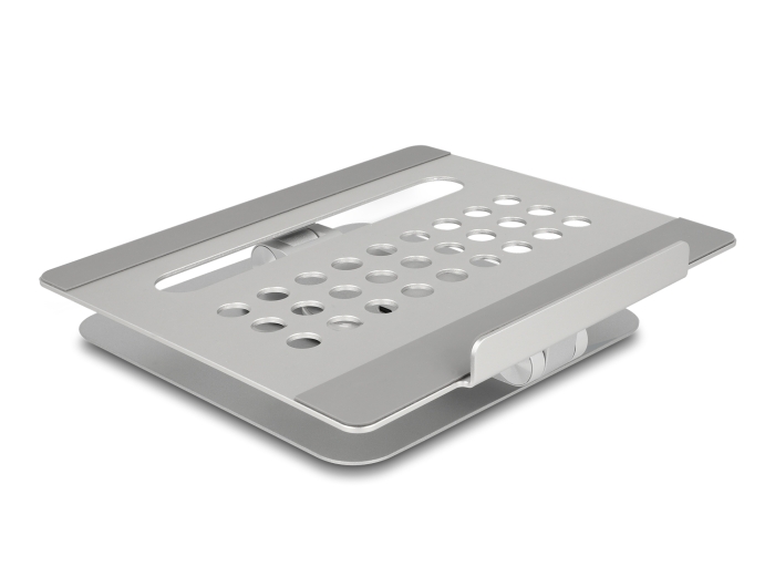 Delock Tablet und Notebook Ständer mit eingebauter Dockingstation 4K - HDMI / Kartenleser / Hub / PD 3.0 90 W - 360° drehbar #2 