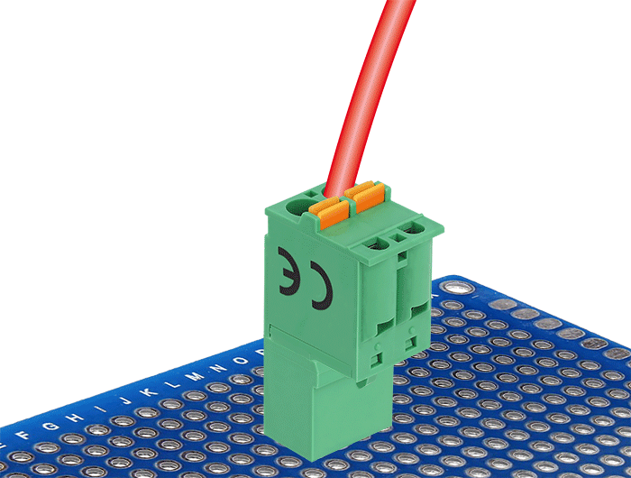 Delock Terminalblock Set für Platine 4 Pin 5,08 mm Rastermaß vertikal #5 