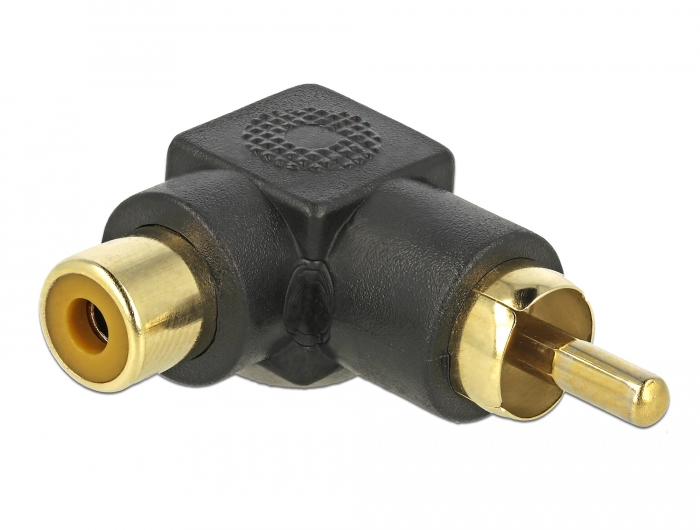 Delock Cinch Adapter Stecker zu Buchse gewinkelt #1 