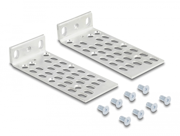 Delock Universelles Rack Montage Set 2 Stück #1 