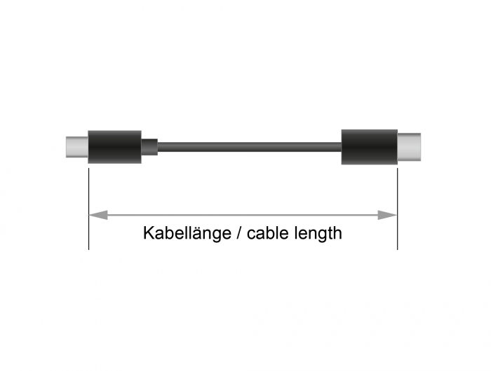 Delock USB 2.0 Kabel Typ-A zu Type-C 4 m #6 