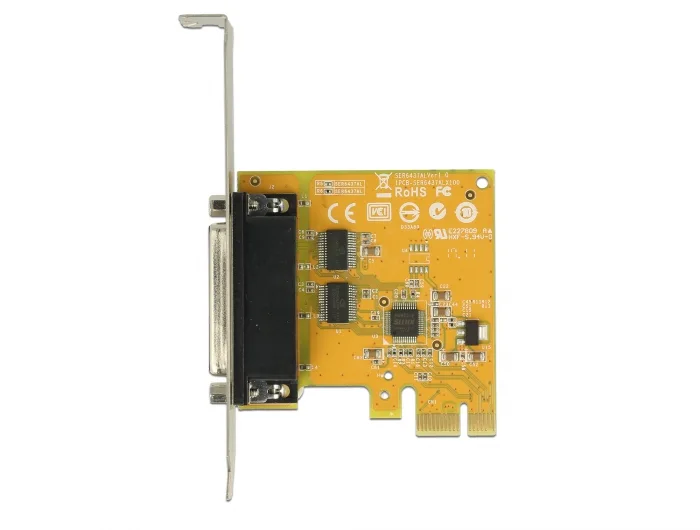 Delock PCI Express x1 Karte zu 2 x Seriell RS-232 High Speed 921K ESD Überspannungsschutz #3 