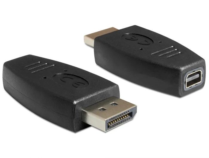 Delock Adapter DisplayPort 1.2 Stecker > DisplayPort mini Buchse #1 