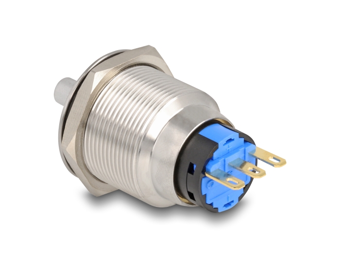 Delock Drehschalter zum Einbau 22 mm 3 x Lötanschluss #3 