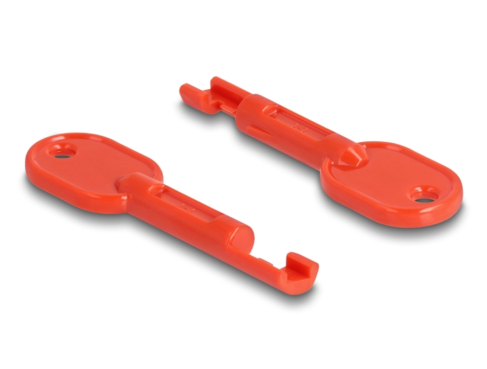 Delock RJ45 Port Blocker Set für RJ45 Stecker 10 Stück #3 