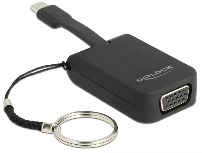 Delock USB Type-C™ Adapter zu VGA (DP Alt Mode) - Schlüsselanhänger #1 