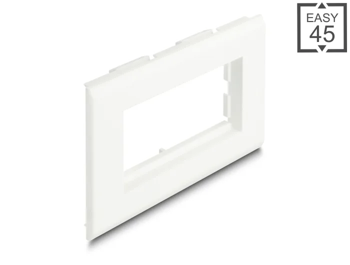 Delock Easy 45 Modulträger für Geräteeinbaukanal 130 x 80 mm #1 