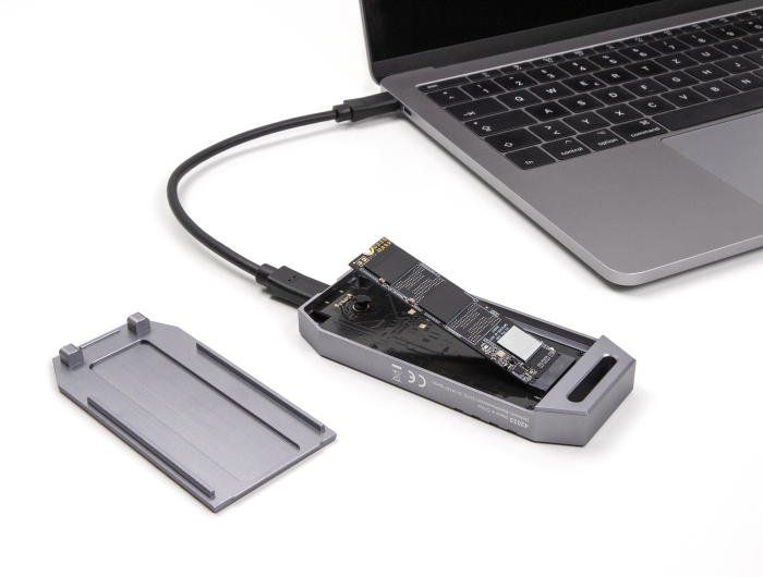 Delock M.2 NVMe SSD Gehäuse USB 40 Gbps - werkzeugfrei #4 