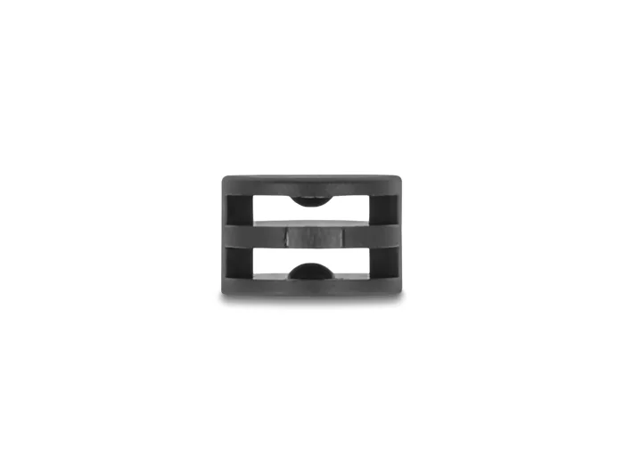 Delock Kabelbinder Befestigungskupplung D 12 x H 8 mm 90° drehbar schwarz 100 Stück #2 
