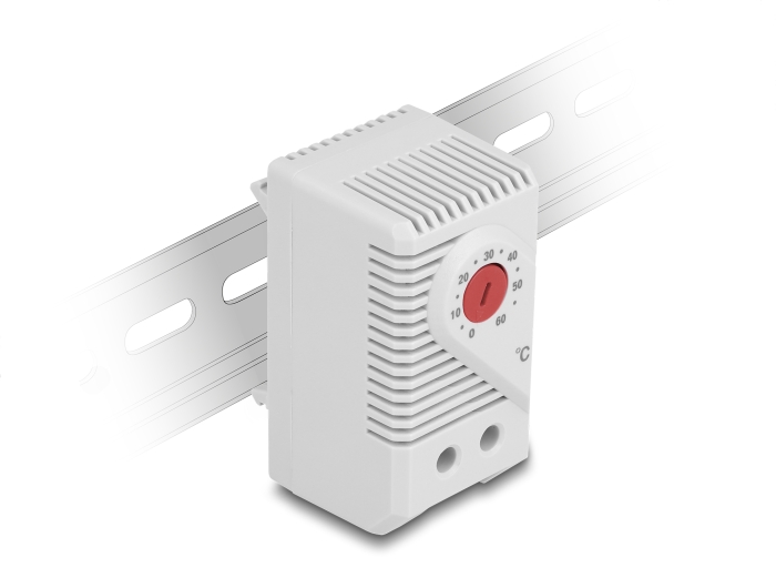 Delock Thermostat mit Schließer-Kontakt für Hutschiene #1 