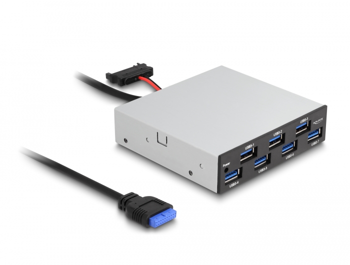 Delock 3.5″ USB 5 Gbps Front Panel 7 x USB Typ-A #1 
