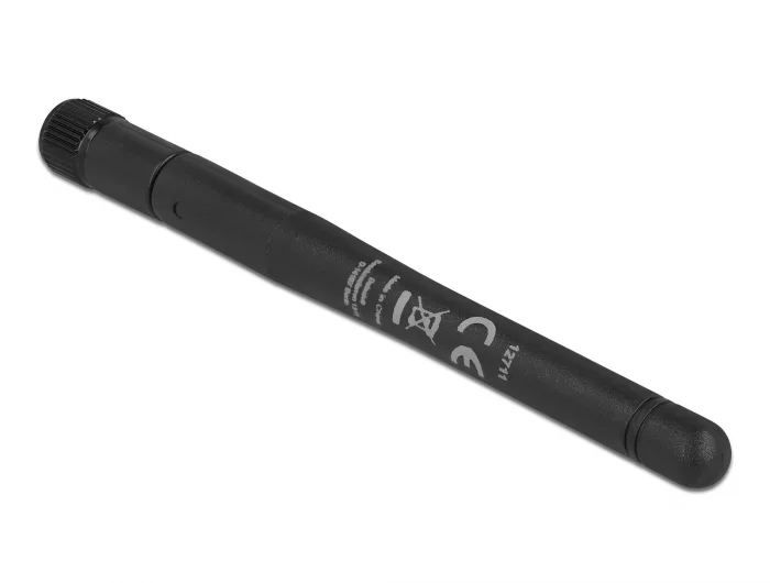 Delock 5G 3,3 - 5,0 GHz Antenne SMA Stecker -1,0 - 4,5 dBi 10,9 cm omnidirektional mit Kippgelenk und flexiblem Material schwarz #3 
