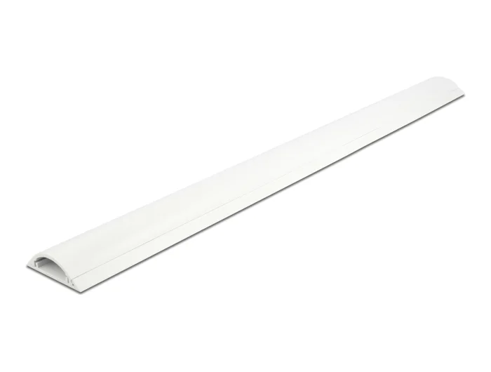 Delock Kabelkanal selbstklebend 50 x 12 mm - Länge 1 m weiß #3 