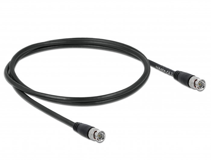 Delock Kabel BNC Stecker zu BNC Stecker 1 m #2 