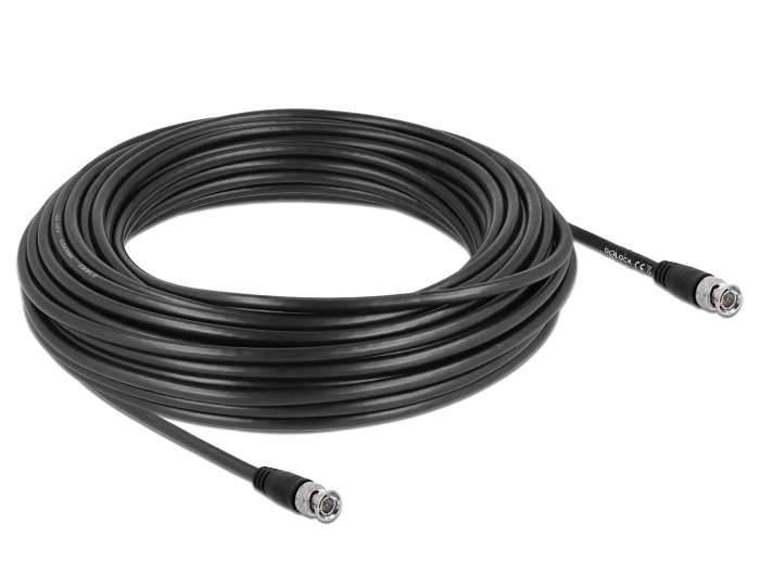 Delock Kabel BNC Stecker zu BNC Stecker 20 m #2 