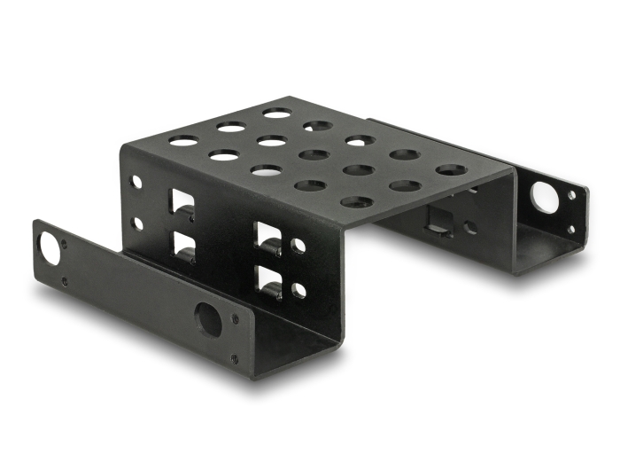 Delock Einbaurahmen 2 x 2.5″ zu 5.25″ schwarz #1 