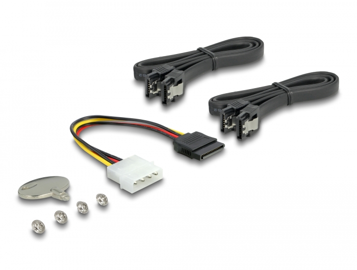 Delock 5.25″ Wechselrahmen für 1 x 2.5″ + 1 x 3.5″ SATA HDD + 2 x USB 3.0 Ports #6 