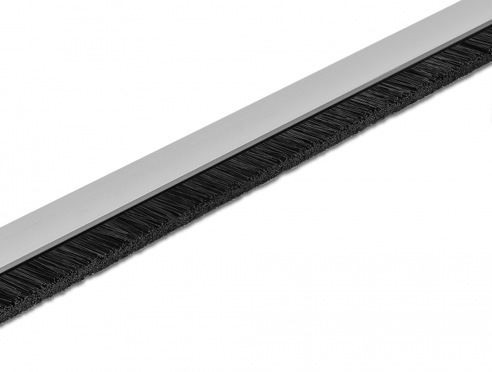 Delock Bürstenstreifen 20 mm mit Alu-Profil gerade - Länge 1 m #5 