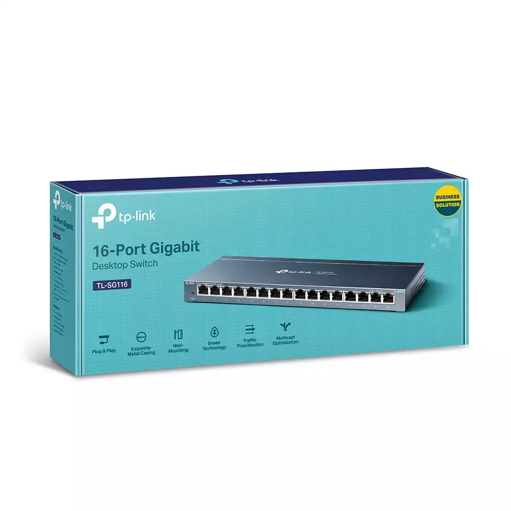 16-Port Gigabit Desktop Switch