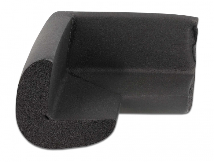Delock Schaumstoff Kantenschutz selbstklebend 56 x 56 x 33 mm schwarz #3 