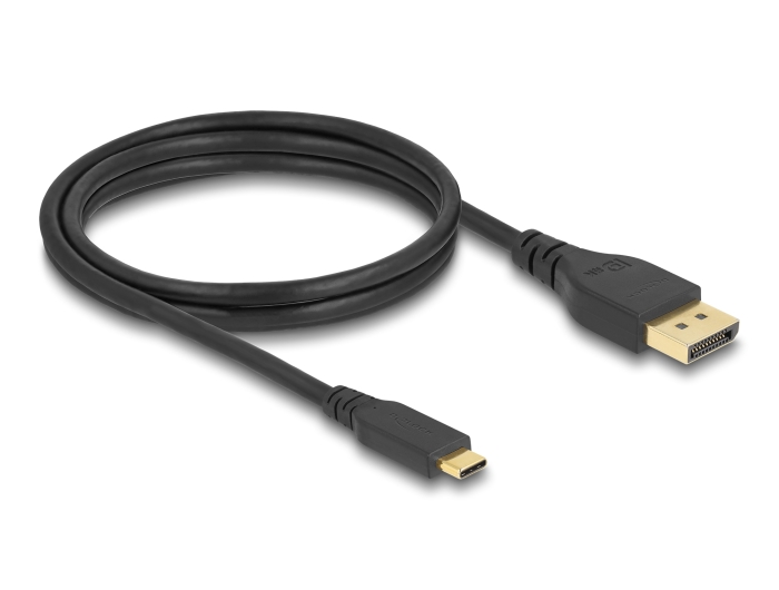 Delock Bidirektionales USB Type-C™ zu DisplayPort Kabel (DP Alt Mode) 8K 60 Hz 1,5 m DP 8K zertifiziert #2 