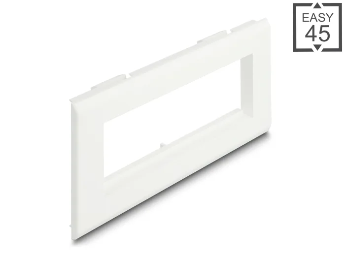 Delock Easy 45 Modulträger für Geräteeinbaukanal 175 x 80 mm #1 